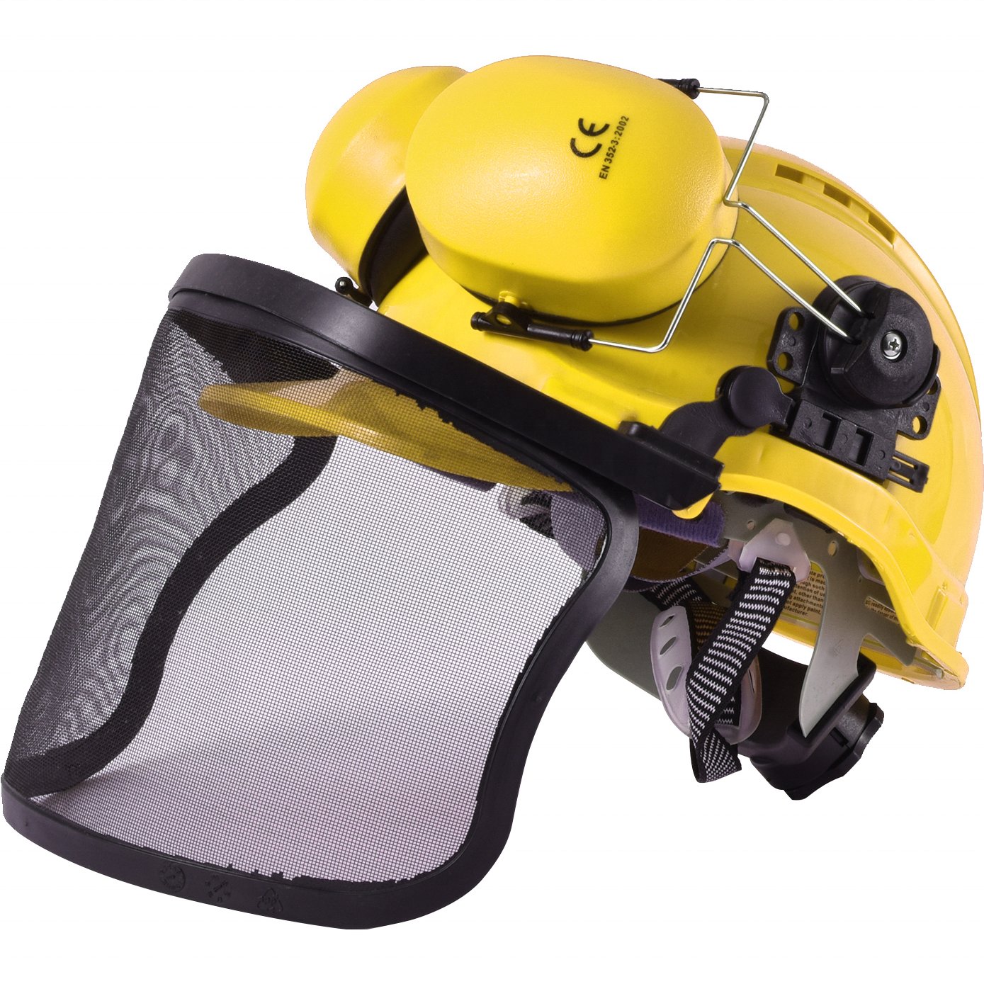 ABS Visor Vent Holes Earmuff Mesh Set Durable Hard Hat engineering construction Safety Helmet with Visor