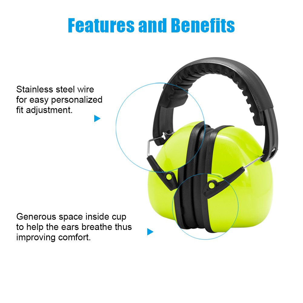 Wholesale Adjustable Sound Proof Foldable Aviation Adult Ear muffs Hearing protection