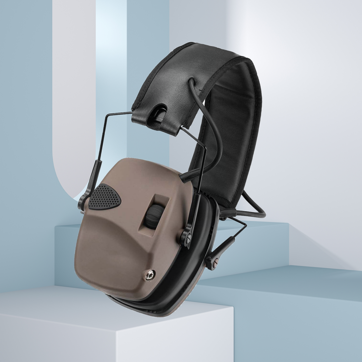 ZH Ear Protection Earmuffs For Noise Reduction Earmuffs Anti High-noise Electronic Ear Protection Earmuffs