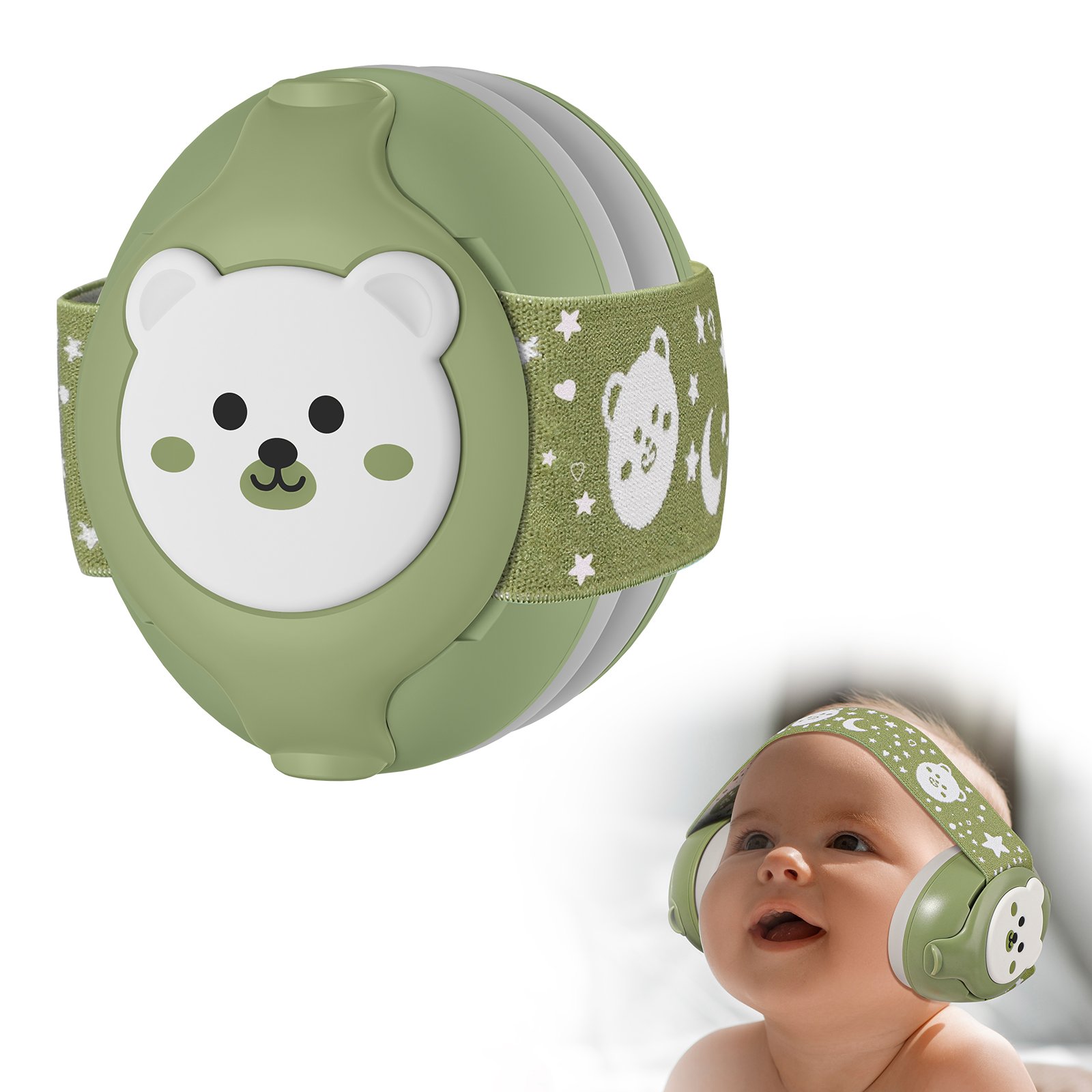 Baby head protector safety earmuffs orejeras de seguridad noise reduction sleeping baby safety products ear muffs for kids