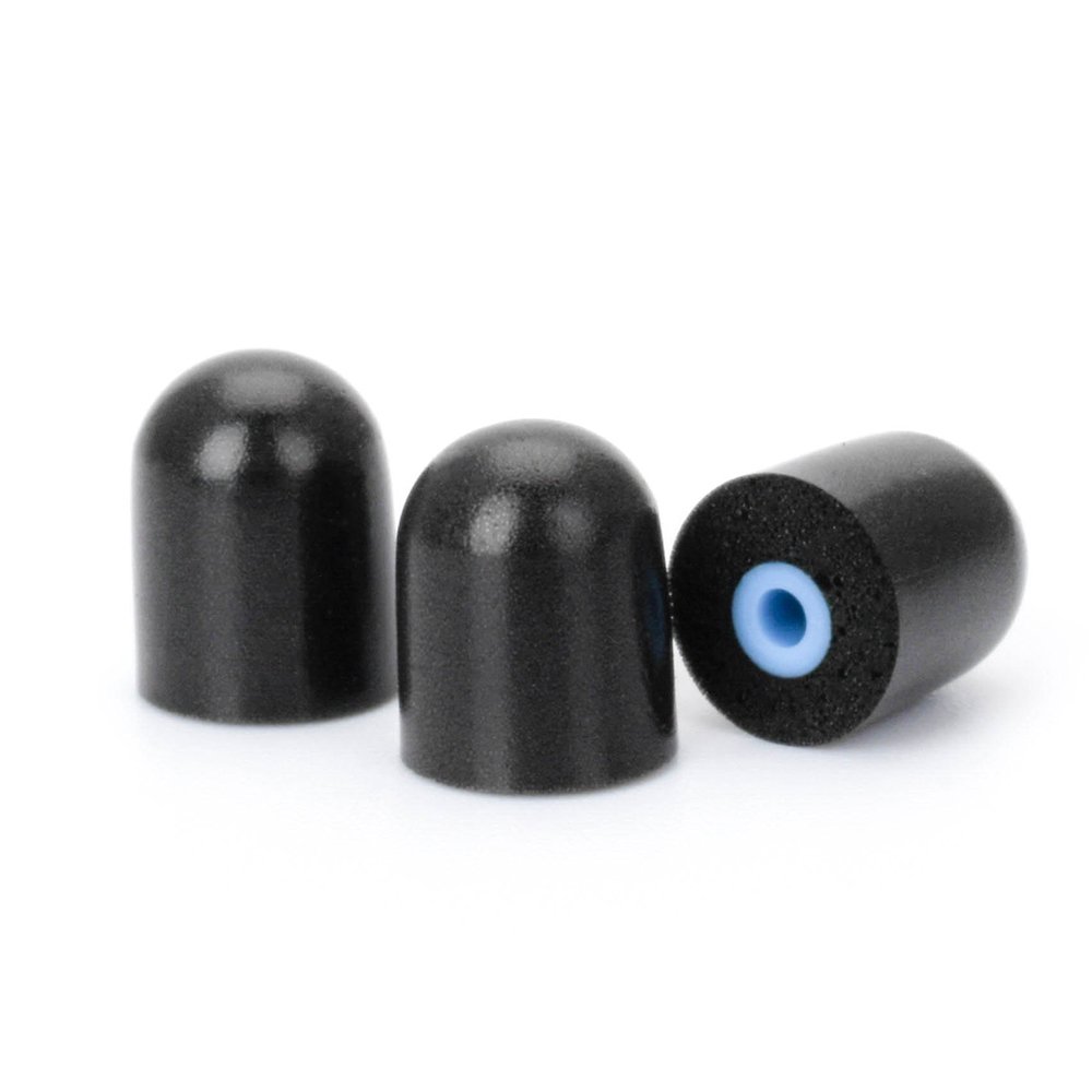 slow rebound safety noise reduction memory foam closed ear tips for hearing protection