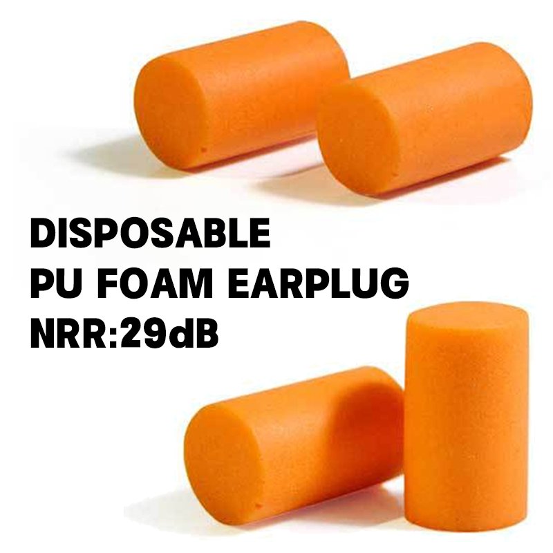 Earplugs noise reduction and ear plugs for sleep and ear plug noise cancelling pu foam earplug