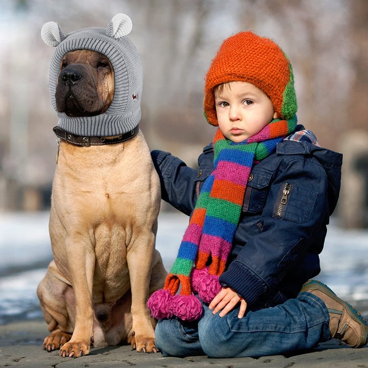 Hearing Earmuffs Fireworks Protection Anti Anxiety Barking Covers Muffs Snood Quiet Ears Hat Cap for Dogs