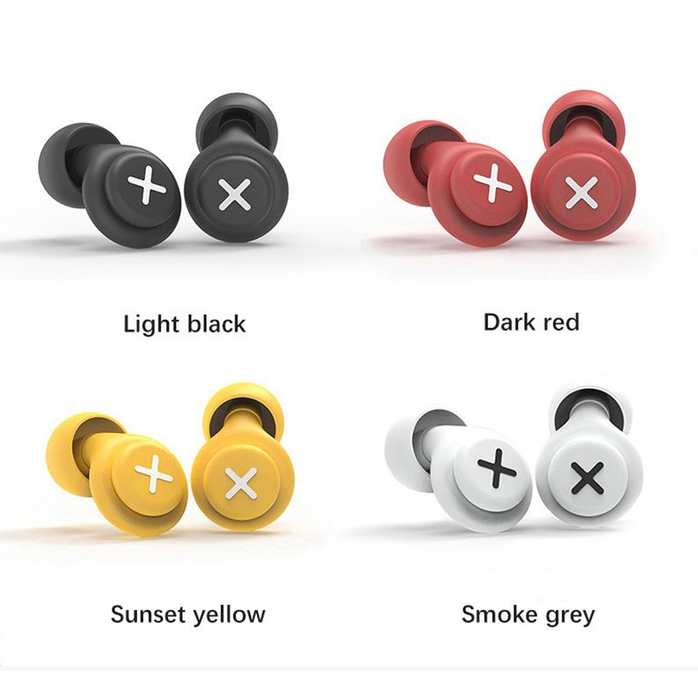 Hearing Protection Design Ear Plugs For Sleeping Noise Cancelling Silicone Earplugs Sound Blocking