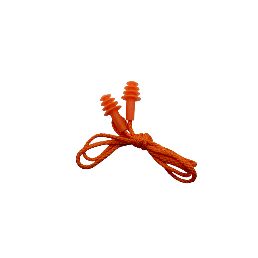 Reusable Corded Ear Plugs Silicone Waterproof Ear Plugs for Noise Cancelling and Hearing Protection CE EN352-2