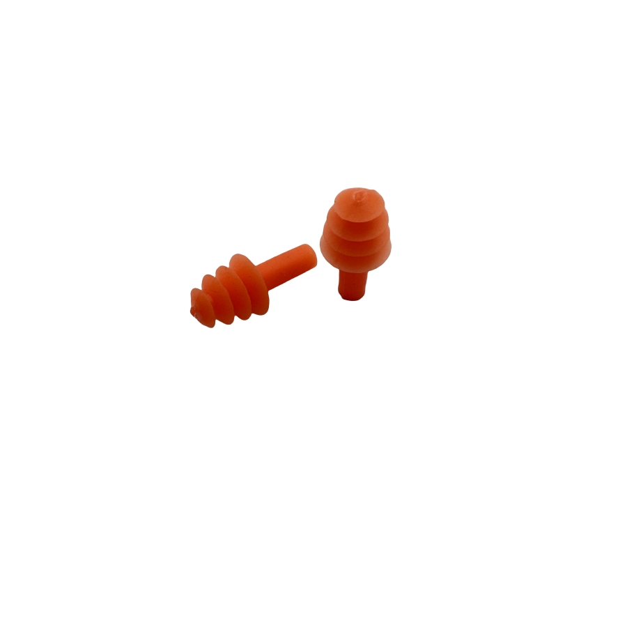 Reusable Corded Ear Plugs Silicone Waterproof Ear Plugs for Noise Cancelling and Hearing Protection CE EN352-2