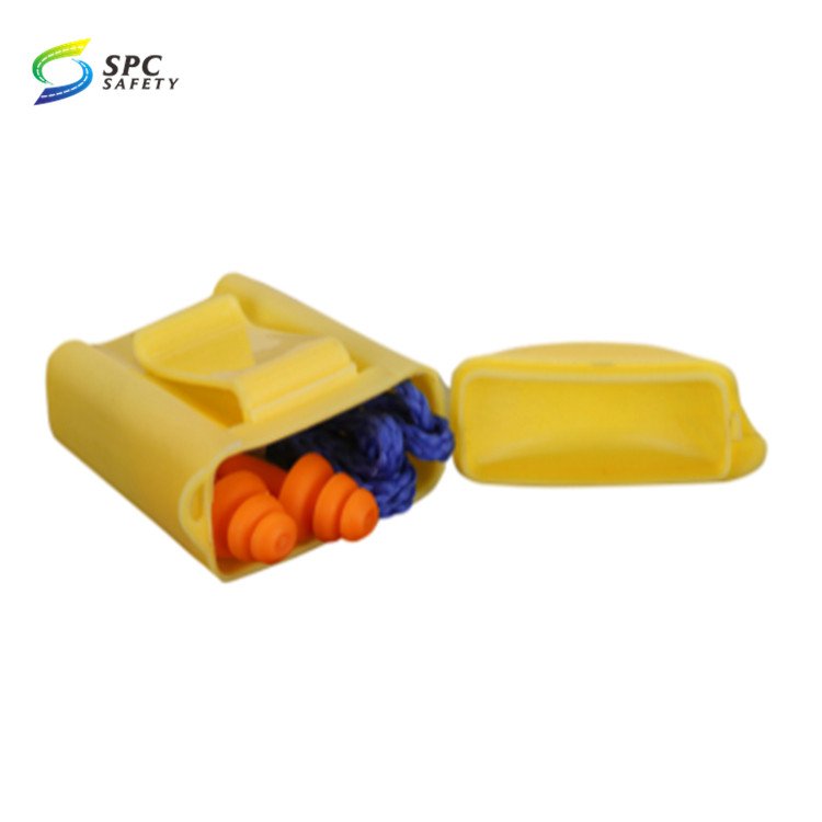 CE approval Industrial workshop construction noise cancelling hearing protection earplugs silicone safety ear plugs with case