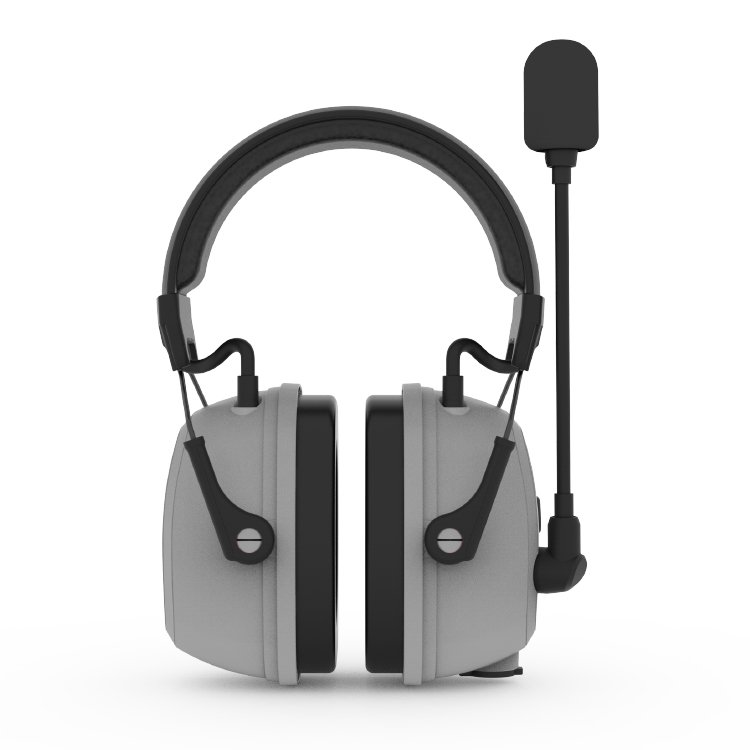 RONGXIANG Low MOQ ANSI S3.19 CE EN352 Airline Interface Aviation Maintenance electronic Ear Muffs With Microphone CTM-02