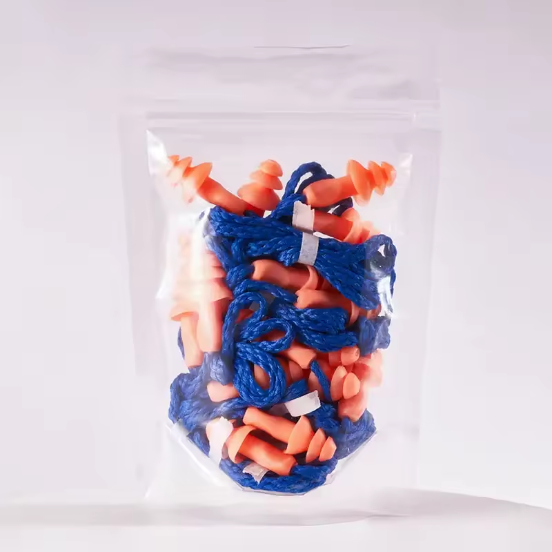 2024 Soundproof Reusable Silicone Earplugs Hearing Protection Waterproof Swimming Ear Protection Ear Plugs