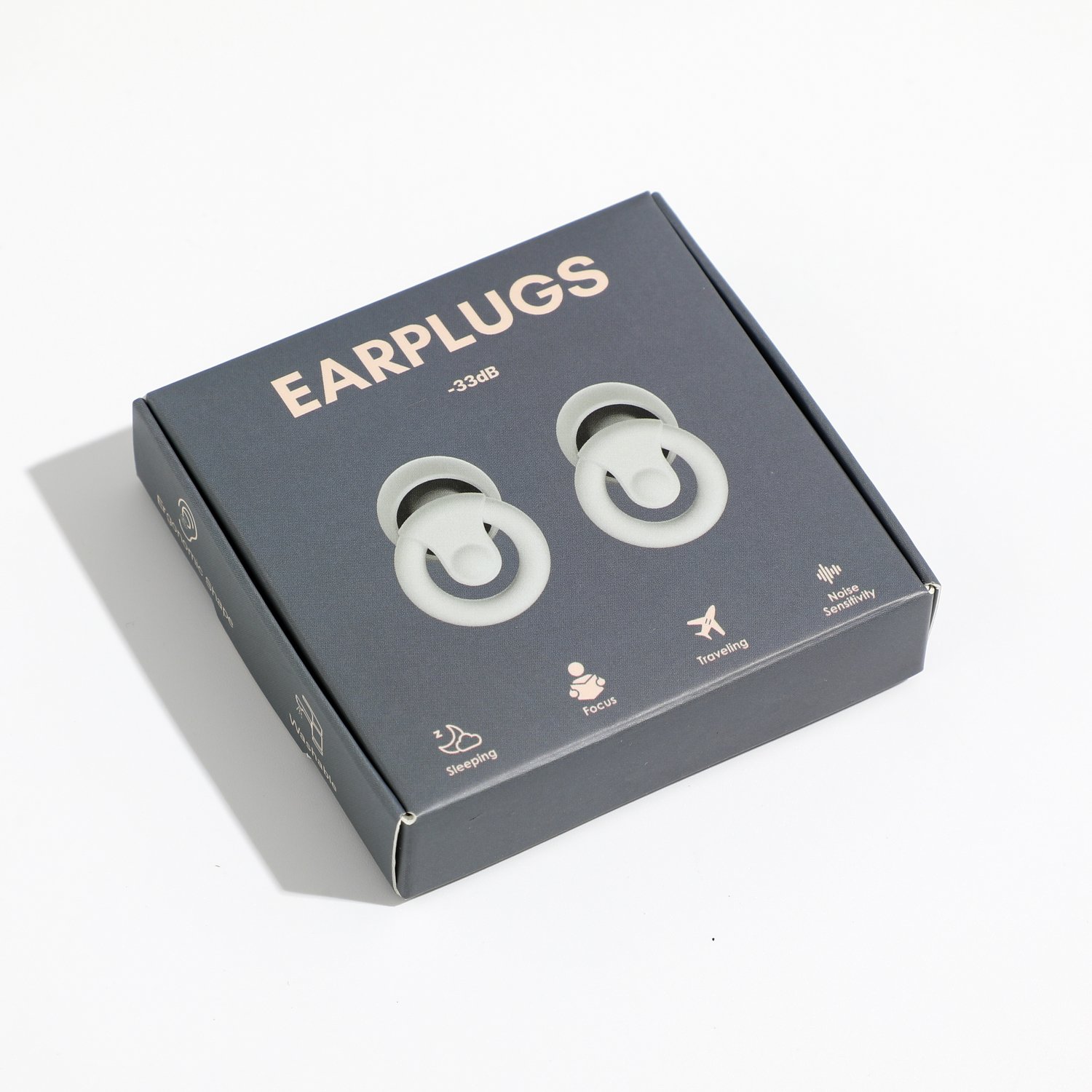 4 Size Wireless Earplugs 33dB Sound Insulation Ear Plugs Noise Cancelling Earplugs For Sleep
