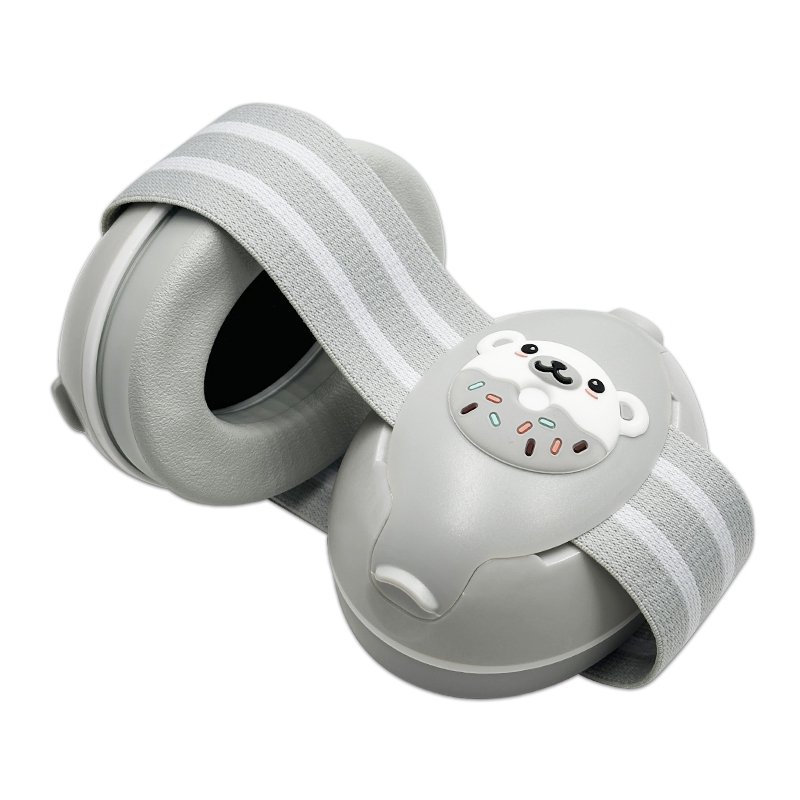 Super Light Soft Zero Pressure Hearing Protection Baby Ear Defenders Earmuffs Noise Cancelling With Anti-slip Headband