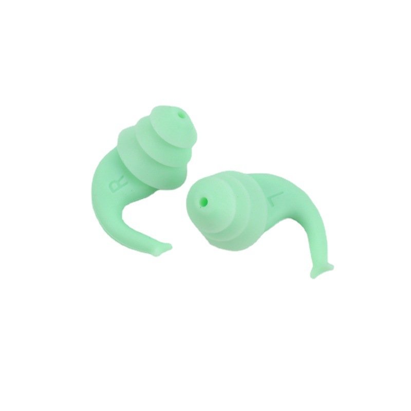 EarPlugs for Swimming Washable Dustproof with Noise Cancelling Circle Silicone Ear Plugs Filtered for Sleep