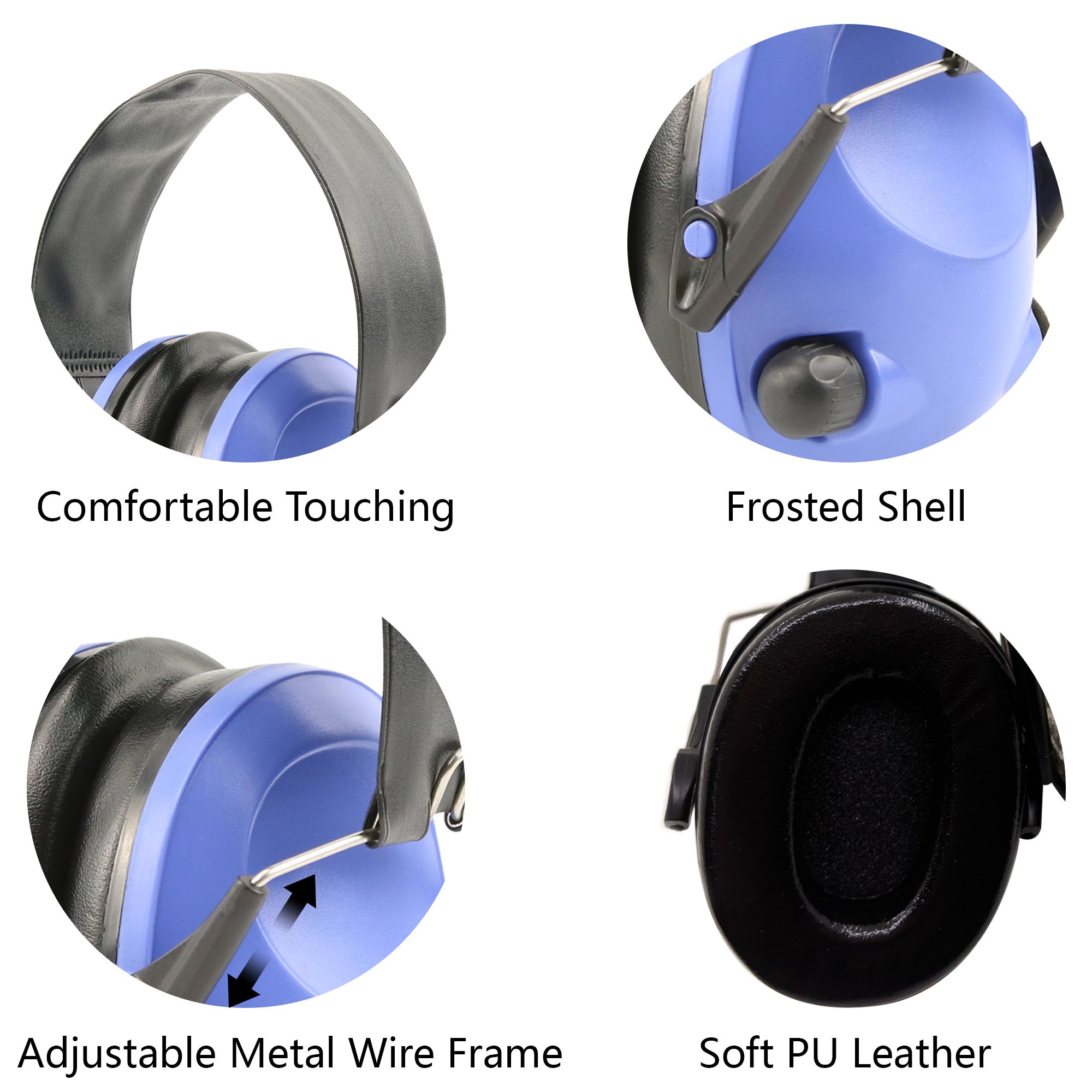 OEM GS112P2CA-G Soundproof Electronic Ear Muffs Noise Reduction Hearing Protection Anti Noise Earmuffs Ear Defender