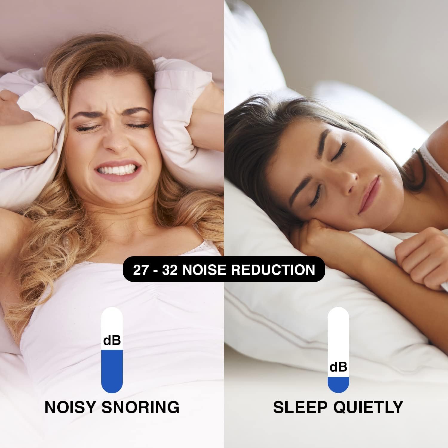 6 Ear Tips in S M L Hearing Protection Sleeping Noise Cancelling Reduction Ear Plugs Earplugs Noise Reduction