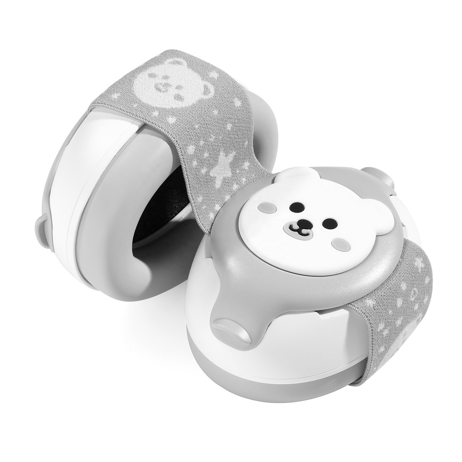 Bear design baby ear protection noise cancelling baby earmuff anti noise ear muffs for babies