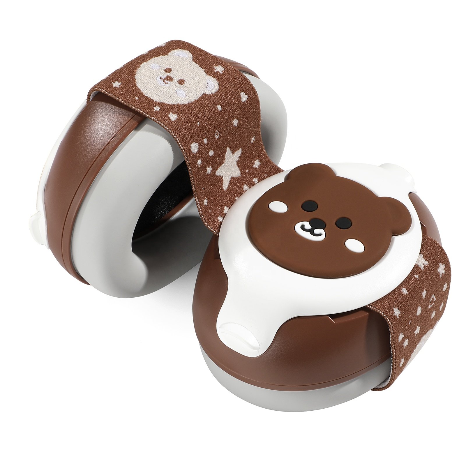 Bear design baby ear protection noise cancelling baby earmuff anti noise ear muffs for babies