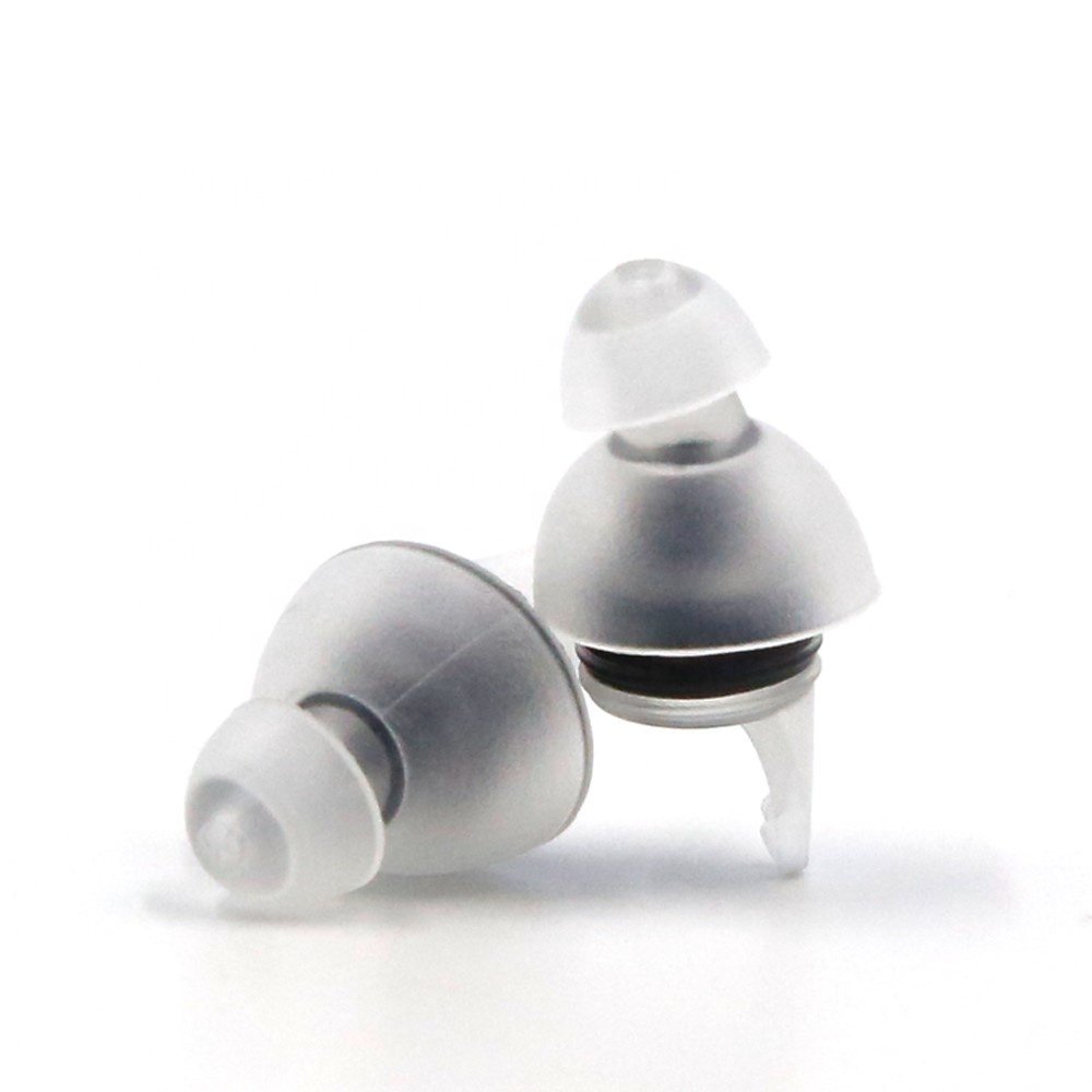 2024 New Custom Logo Musician Ear Plugs High Fidelity Noise Reduction Hearing Protection Travel Silicone Concert Earplugs