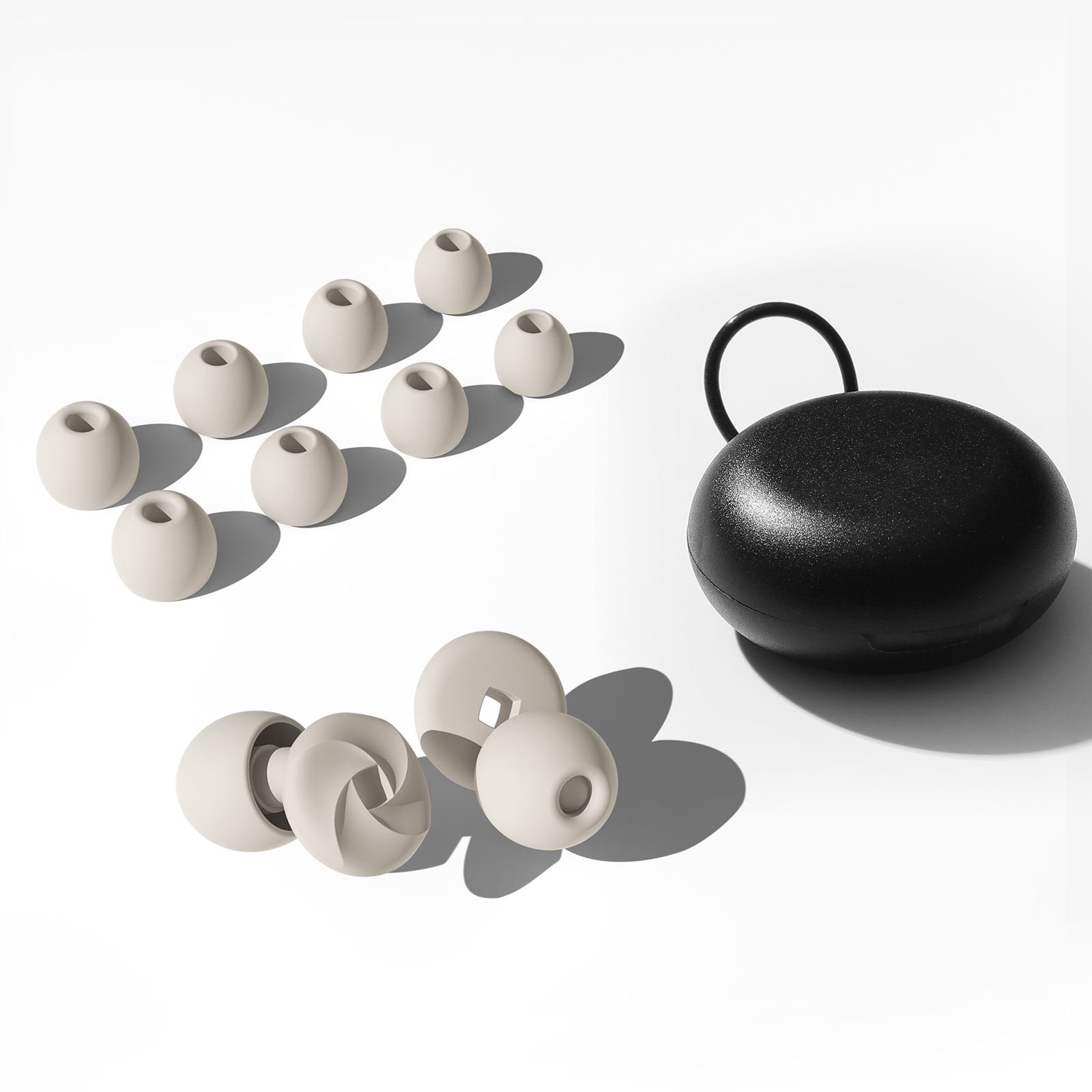 Ear Protection 33dB Noise Cancelling Sleep Ear Plugs Wireless Sound Insulation Silicon Earplugs