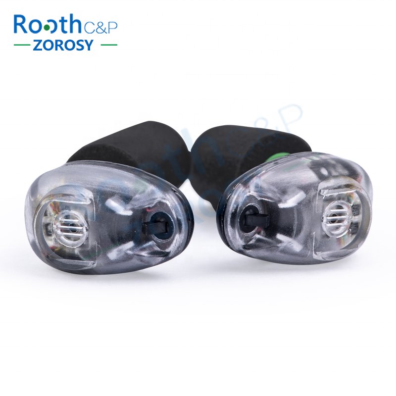 high quality branded earplugs innovative filter ear plug dual switched earplug for shooting with case