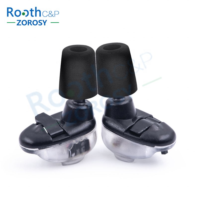 high quality branded earplugs innovative filter ear plug dual switched earplug for shooting with case