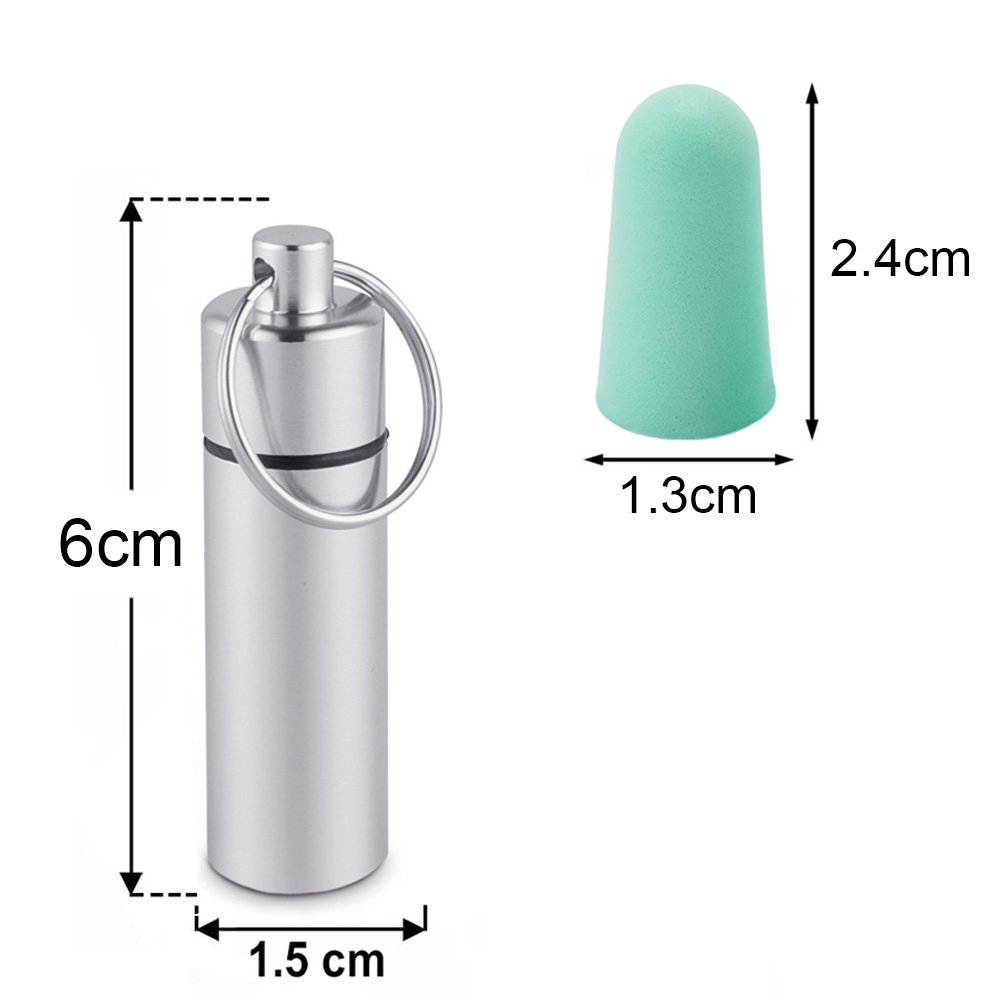High Quality Disposable Foam Earplugs Hearing Protection 38dB Bullet Shape Polyurethane Ear Plugs