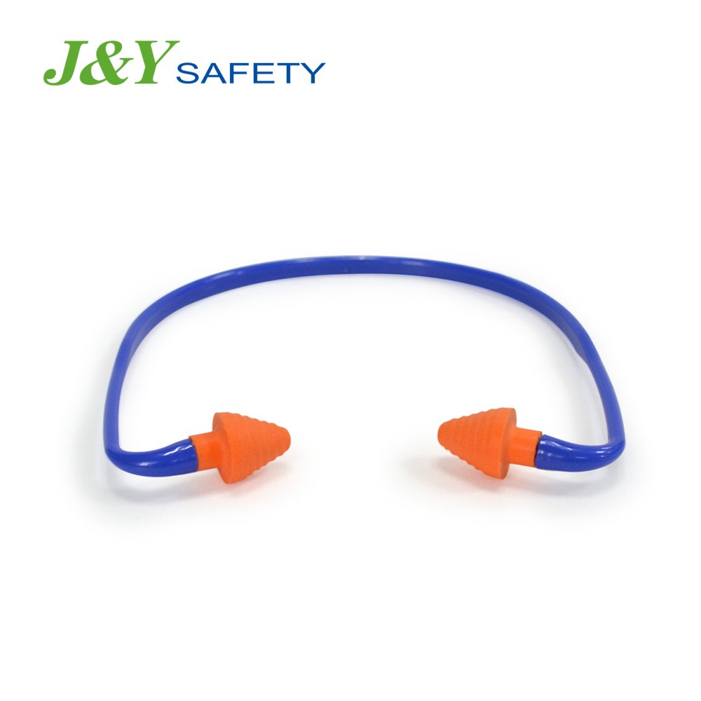 Comfortable Tapered Foam Earplugs Hearing Protection Banded Ear Plugs