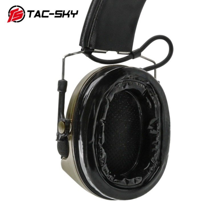 TS TAC-SKY Tactical Headset COMTAC II Electronic Shooting Noise Cancelling C2 Headset &U94 PTT for Shooting Hearing Protection