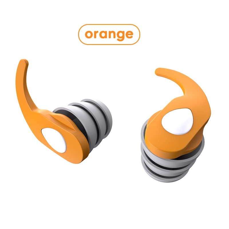 ANT5PPE Soundproof Adults Ear Protection Swimming Ear Plugs Kids Sleeping Earplugs with Three Layer Reinforced Ear Caps
