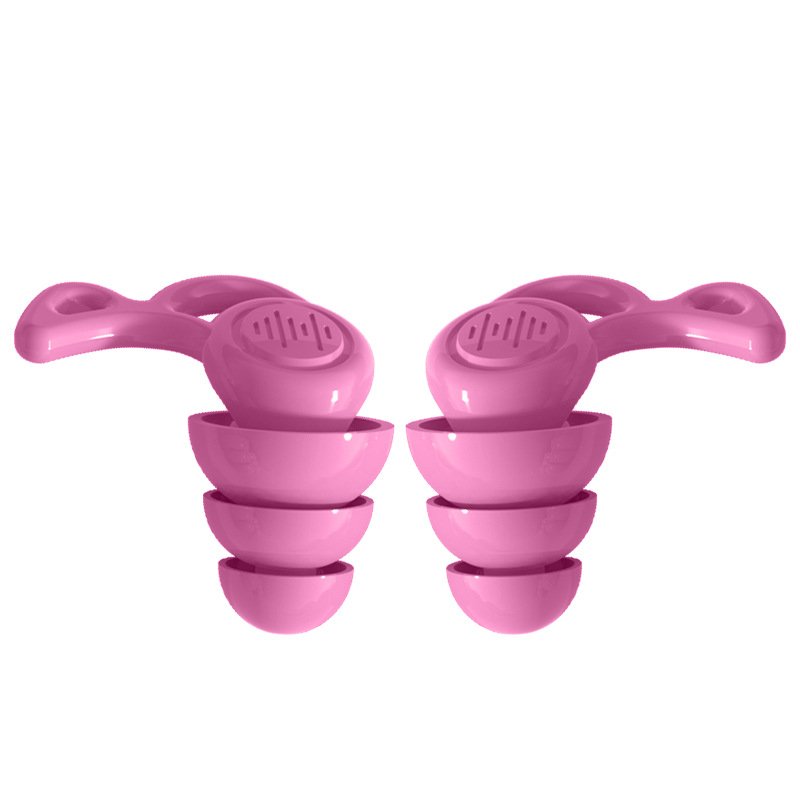 Soft fashion Design Noise Cancelling Reusable Effectively Protected Special silicone earplugs for sleeping and learning