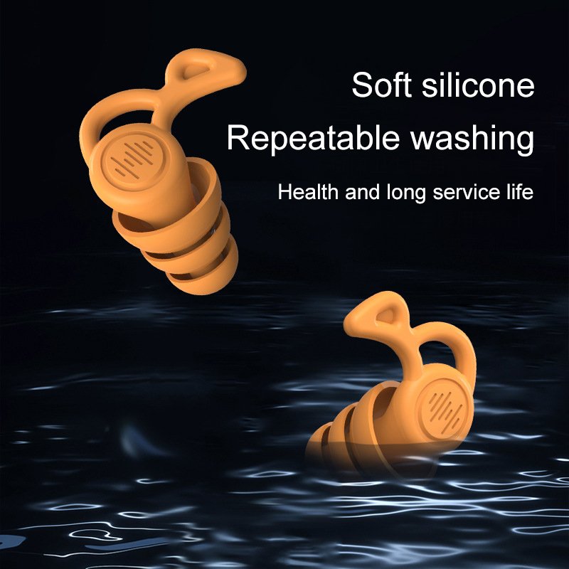 Soft fashion Design Noise Cancelling Reusable Effectively Protected Special silicone earplugs for sleeping and learning
