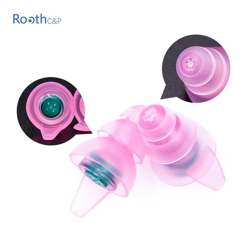New Arrival High Fidelity EarPlugs Silicone for Personal Protective EarPlugs Noise Cancelling Silicone Earplugs with Filter