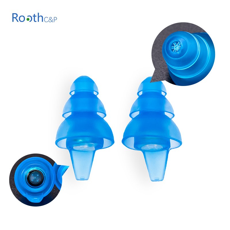 New Arrival High Fidelity EarPlugs Silicone for Personal Protective EarPlugs Noise Cancelling Silicone Earplugs with Filter