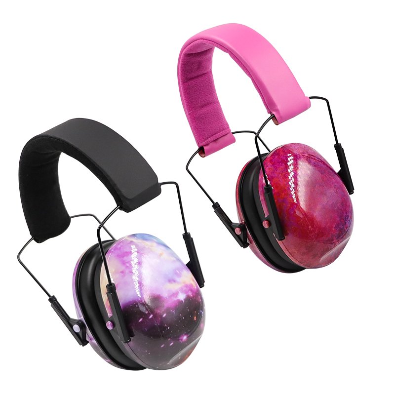 Hot Sale Children Sleep safety earmuff Adjustable Headband Safety Ear Muffs for Sports Events, Concerts, Airports