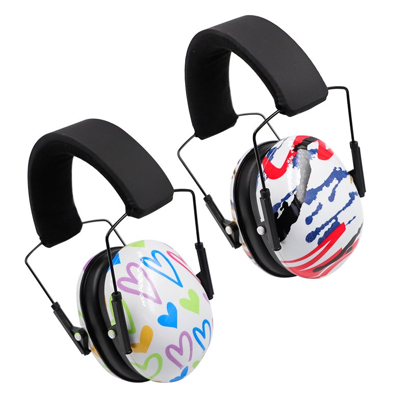 Hot Sale Children Sleep safety earmuff Adjustable Headband Safety Ear Muffs for Sports Events, Concerts, Airports