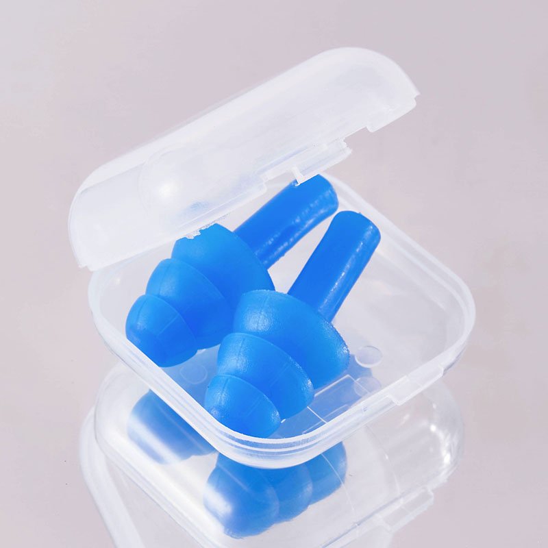 Quiet EarPlugs for Noise Reduction Super Soft Reusable Hearing Protection in Flexible Silicone Earplugs for Sleep