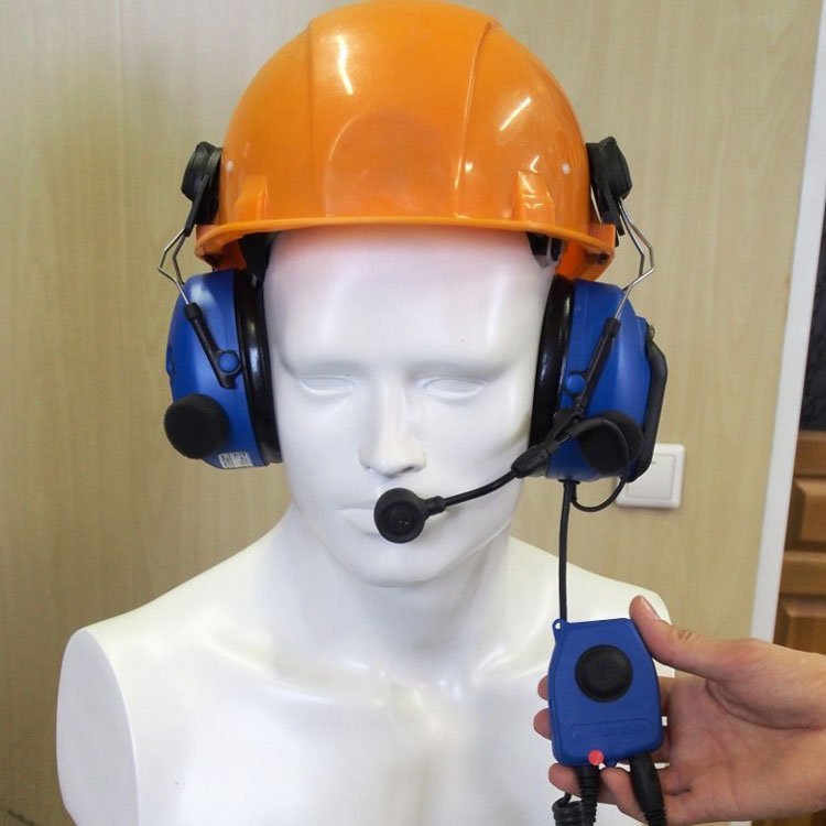 PMLN6089A Tactical ATEX Heavy-Duty Headset for Motorola DP4401 Ex DP4801Ex ATEX MTP8500Ex MTP8550Ex Portable Radio