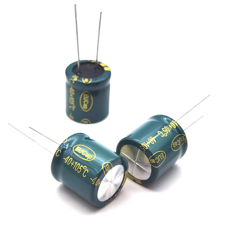 Aluminum electrolytic capacitor plug-in 68UF 400V 18*19 electrolytic capacitor supplier