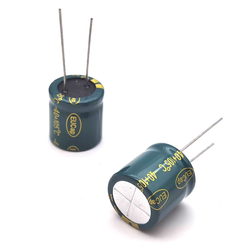 Aluminum electrolytic capacitor plug-in 68UF 400V 18*19 electrolytic capacitor supplier