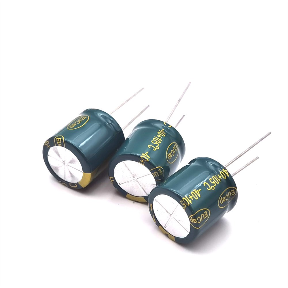 Aluminum electrolytic capacitor plug-in 68UF 400V 18*19 electrolytic capacitor supplier