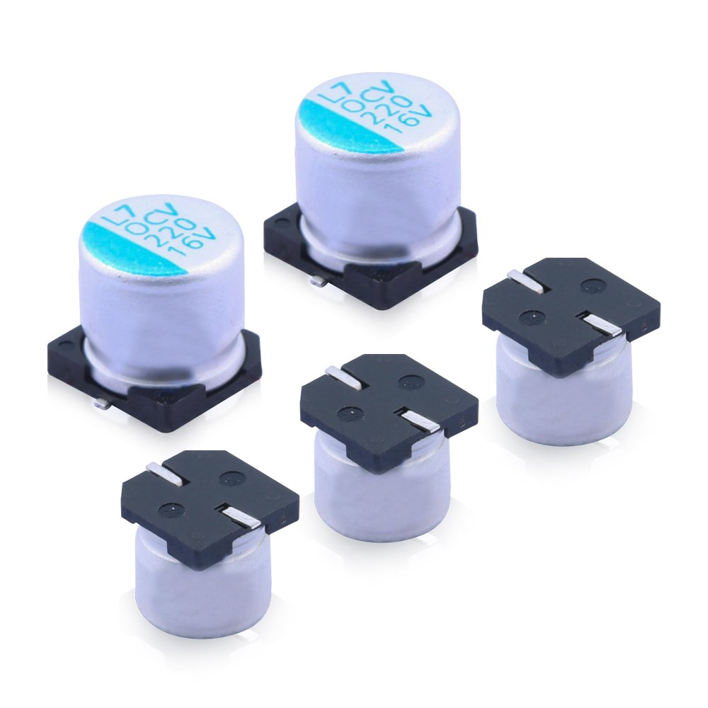 OCVZ Series OCV221M1CTR Aluminum Organic Polymer Capacitors SMD SMT 220 uF OCV221M1CTR-1010S in stock