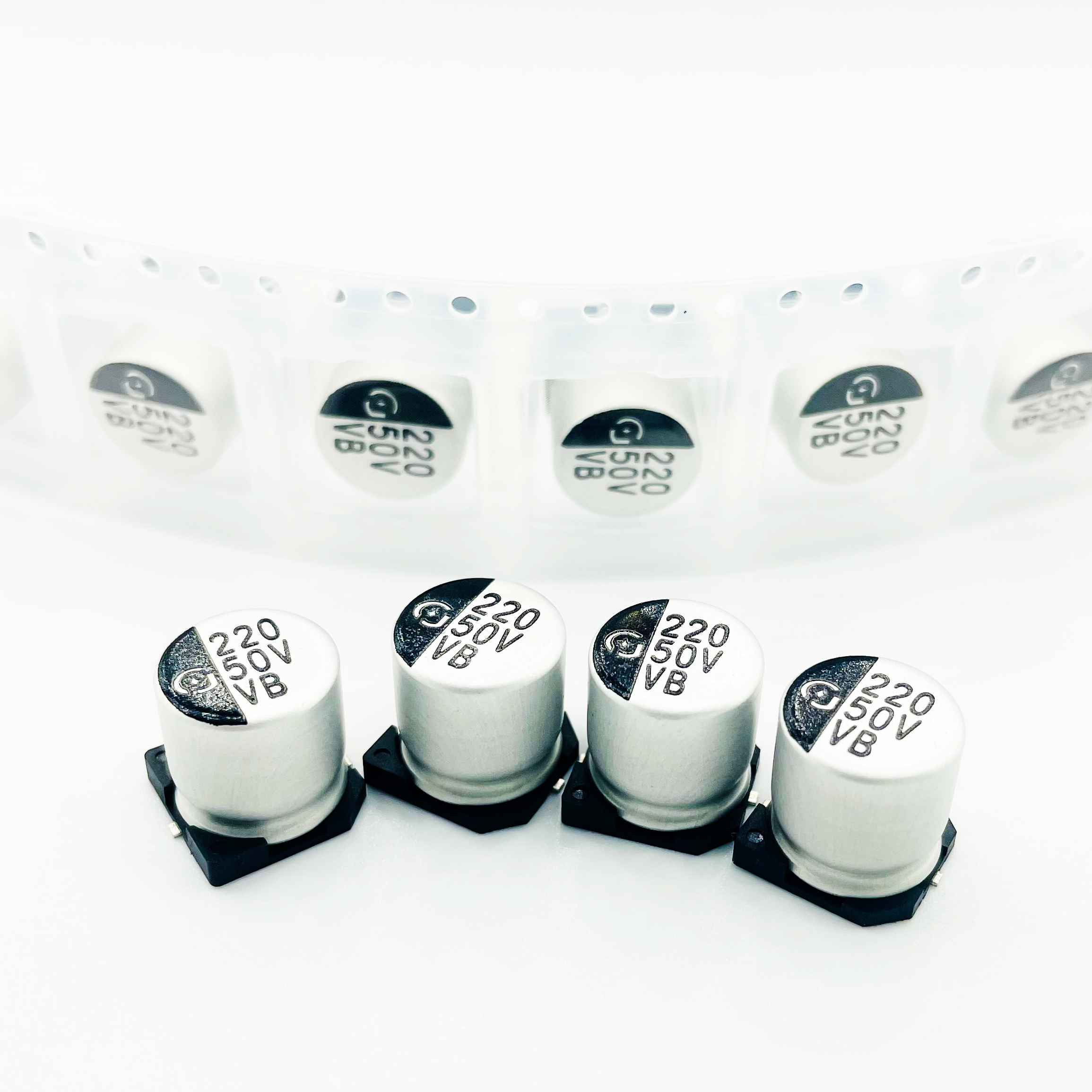 Chip aluminum electrolytic capacitor