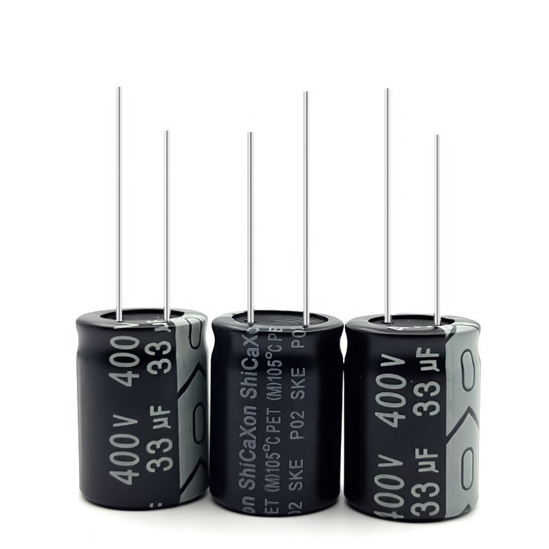 aluminum capacitors 400V33UF 16x22mm wholesale high quality capacitor for air conditioner radial lead
