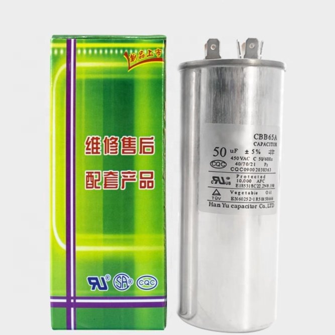 CBB65 Factory Outlet Super Ac Air Conditioner capacitor Aircon 500V 5% 20uf 25UF 30uf 35uf 40UF 45uf 50uf 60uf 70uf 80uf 100uf