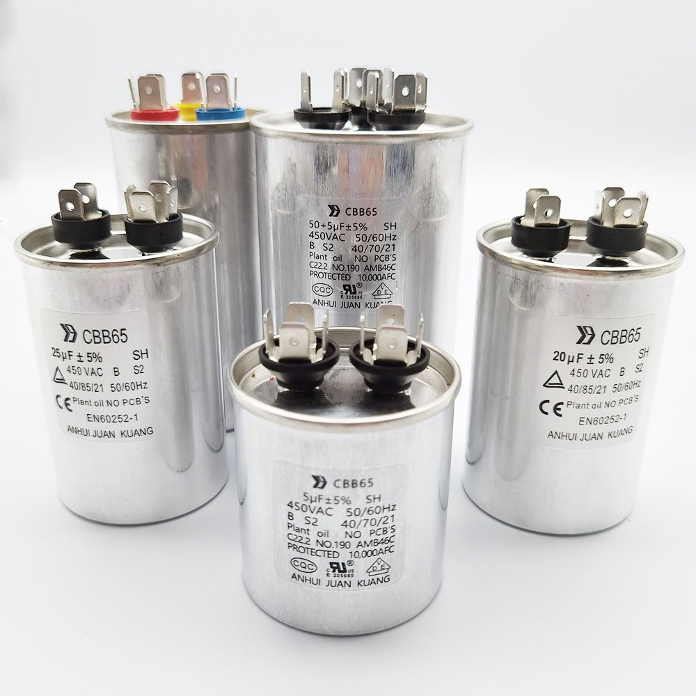 CBB65 Rohs Metal polypropylene film capacitors