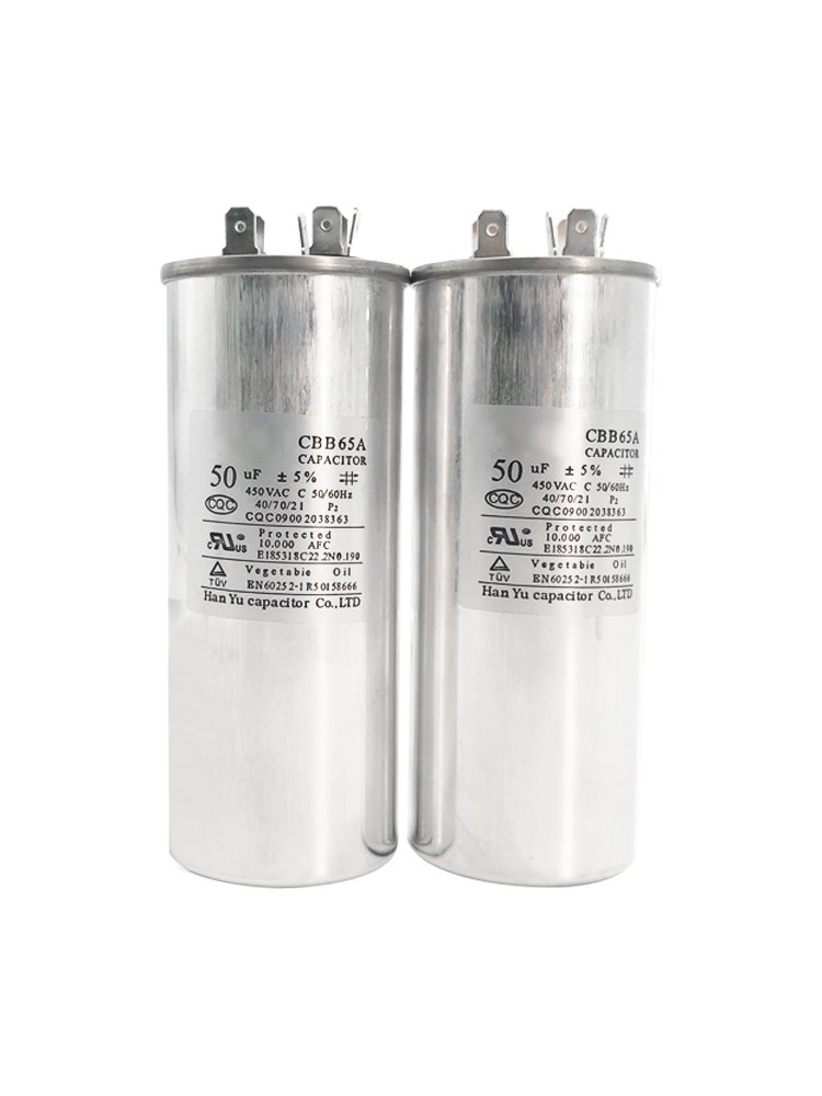 Factory sale Full range of Metalized polypropylene capacitors CBB65 CBB60 CBB61 capacitors