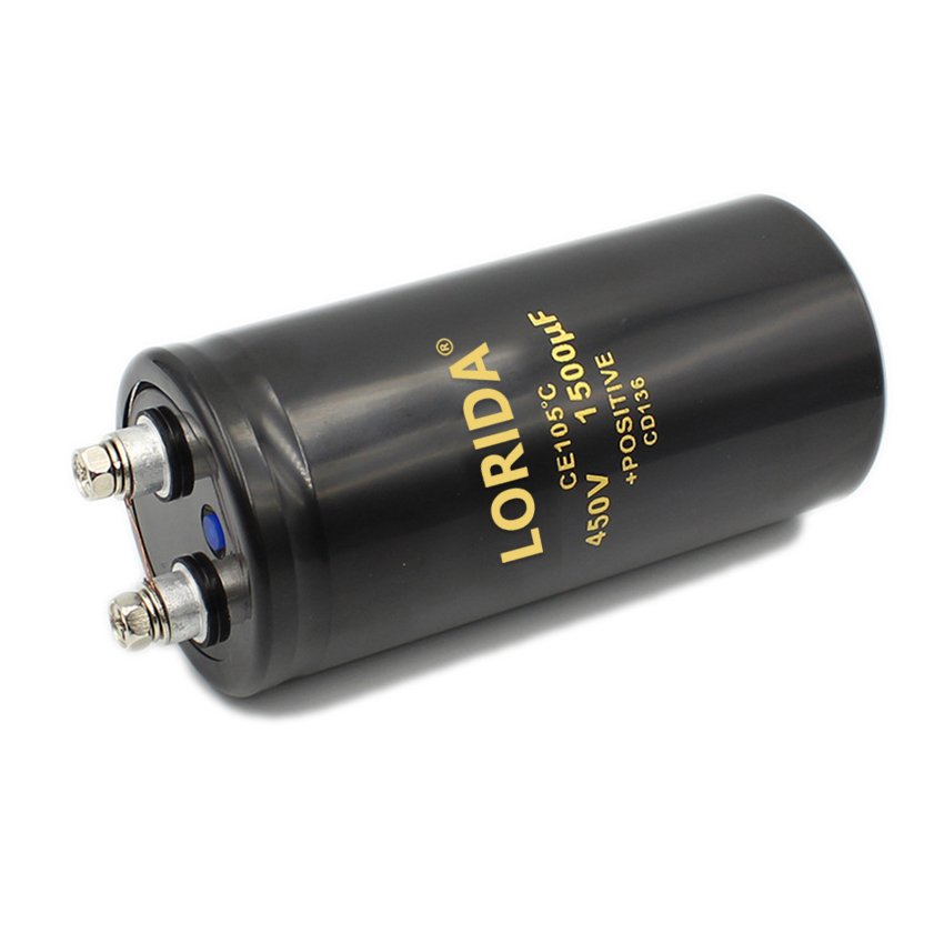 LORIDA factory price 1500UF 450V 50*105 samwha aluminum double resistance capacitance electrolytic capacitors