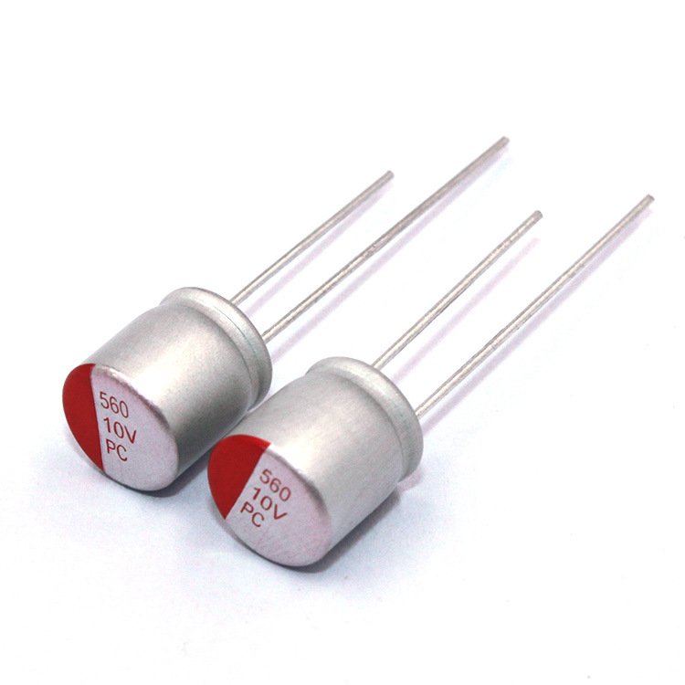 ODM/OEM 25 Volt 470 MFD DIP Solid Aluminum Electrolytic Capacitors 25V 470UF