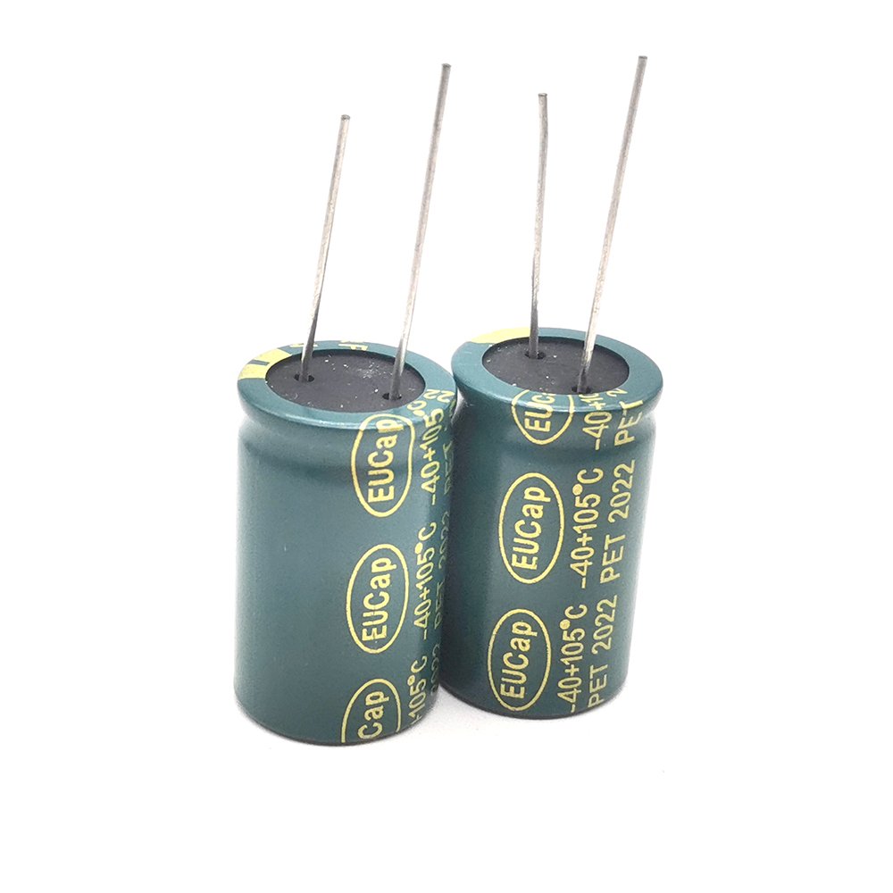 EUCap capacitor 150uf 400V Aluminum Electrolytic Capacitor high voltage capacitor for power supply