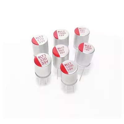 Customs 16V 470UF 6.3*9 Microwave High Voltage Microfarad Polymer Aluminum Solid Electrolytic Capacitors