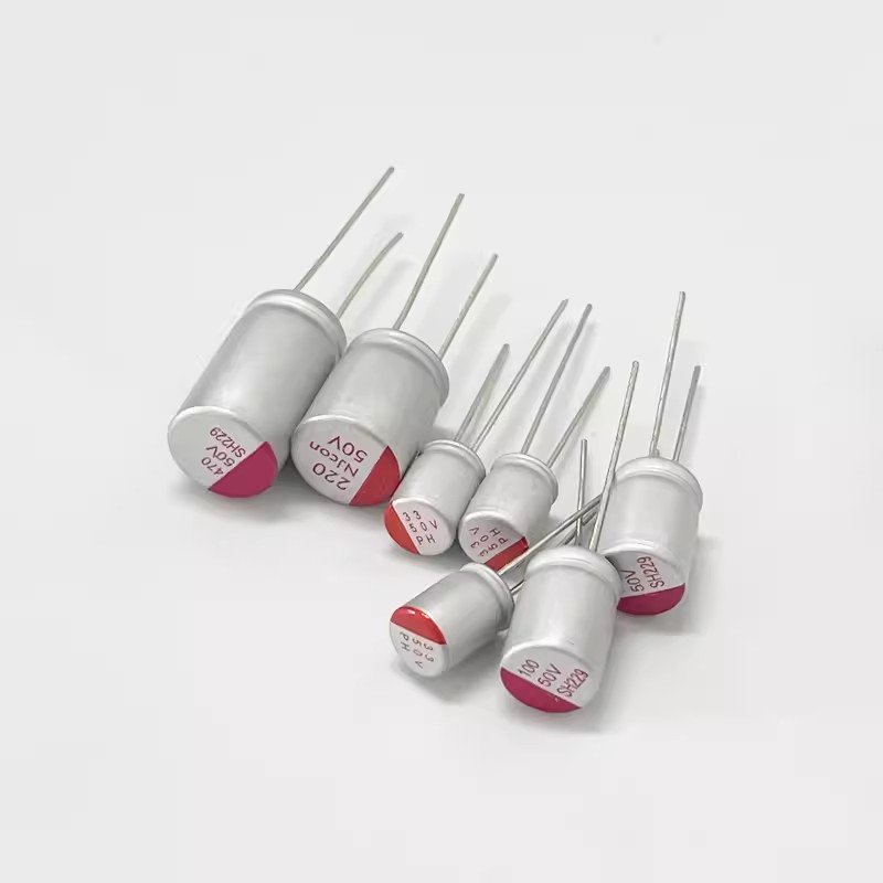Customs 16V 470UF 6.3*9 Microwave High Voltage Microfarad Polymer Aluminum Solid Electrolytic Capacitors